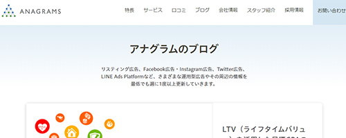 アナグラムのブログ