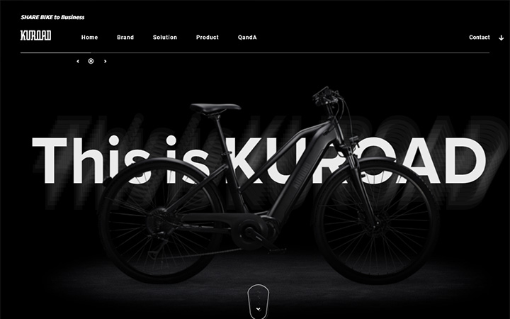 参考にしたい企業のwebデザイン：KUROAD（クロード）