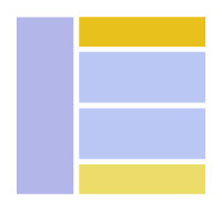 ポータルサイトのデザイン例：2カラム