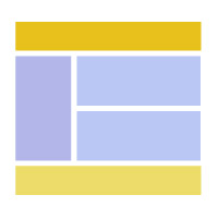 ポータルサイトのデザイン例：マルチレイアウト