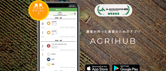 レガシー産業をアップデートするSaaS・サービス一覧：AGRIHUBクラウド