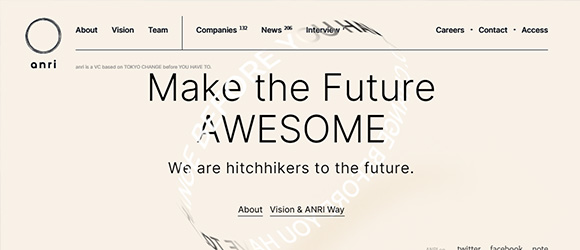 ベンチャーキャピタル：ANRI