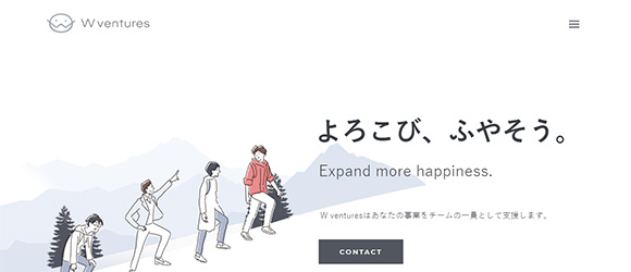 ベンチャーキャピタル：W ventures
