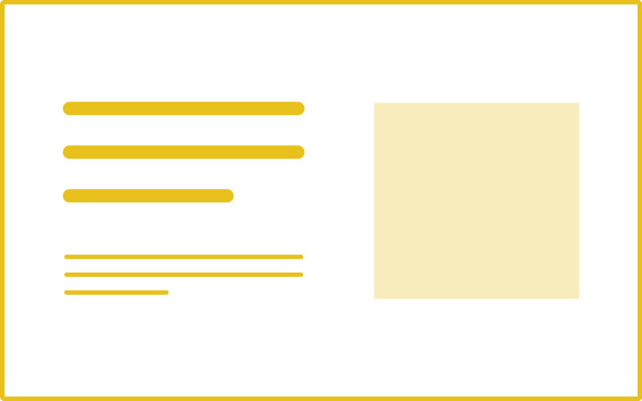 パワーポイントのレイアウトデザイン：文章（画像付き本文）