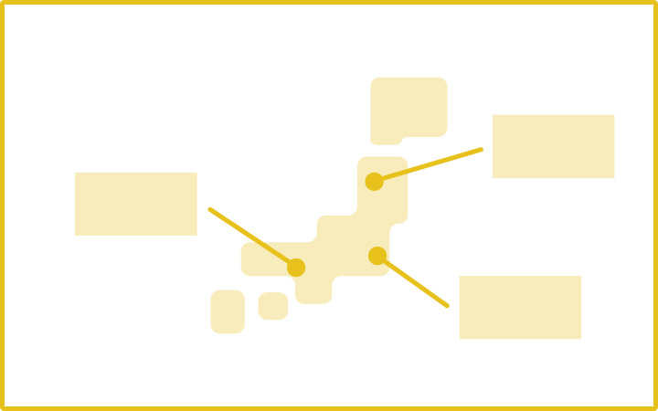 パワーポイントのレイアウトデザイン：グラフ（面）
