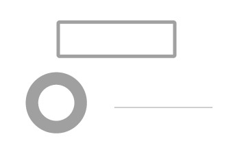 パワーポイントで作る資料で見やすさを損なわせるNGパターン：線の太さがバラバラ