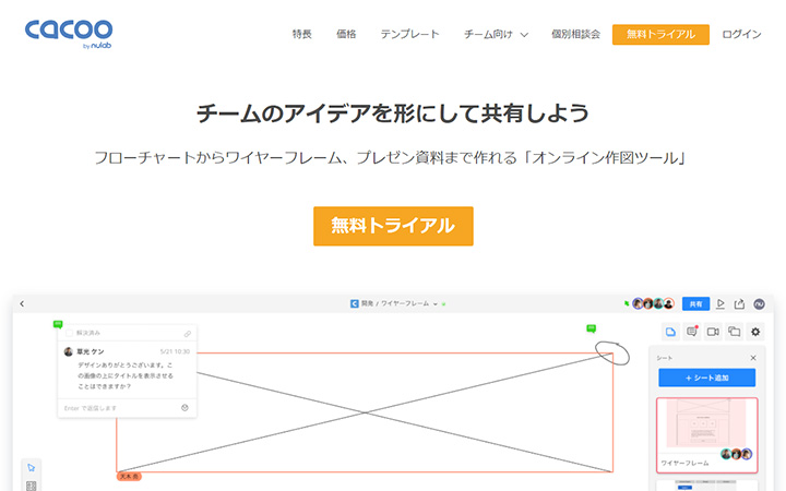 Cacoo(カクー)