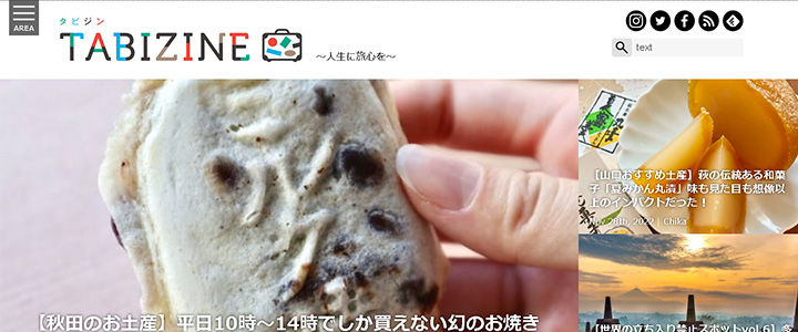 webの広告媒体：TABIZINE（タビジン）