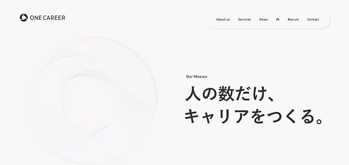 人の数だけ、キャリアをつくる。
