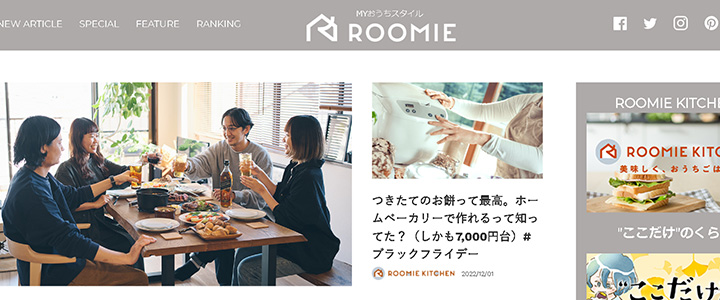 webの広告媒体：ROOMIE（ルーミー）