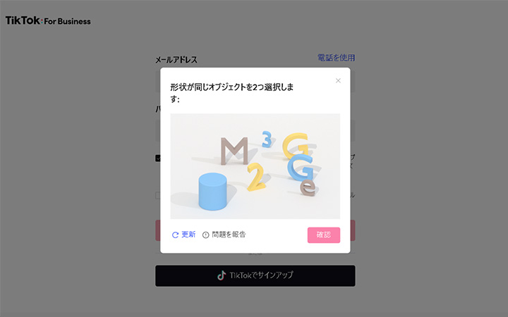 TikTok広告の出し方：3. セキュリティに対応する