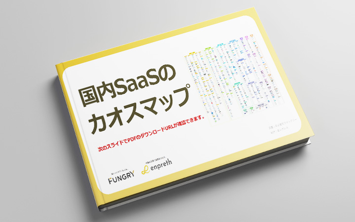 国内SaaSの業界地図（カオスマップ）