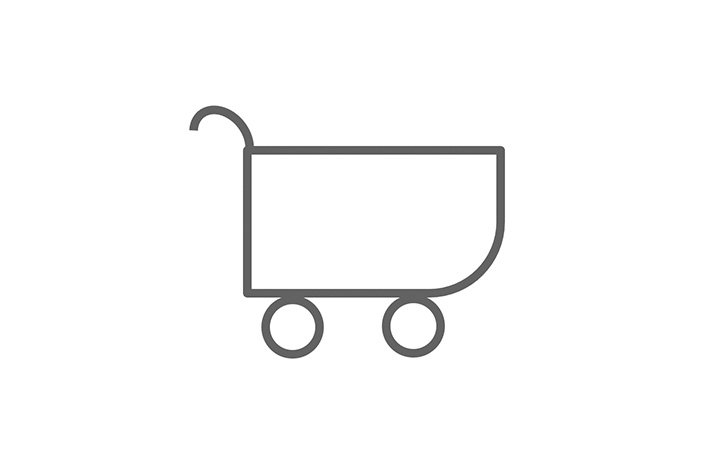 ショッピングカート（買い物カゴ）アイコン 2