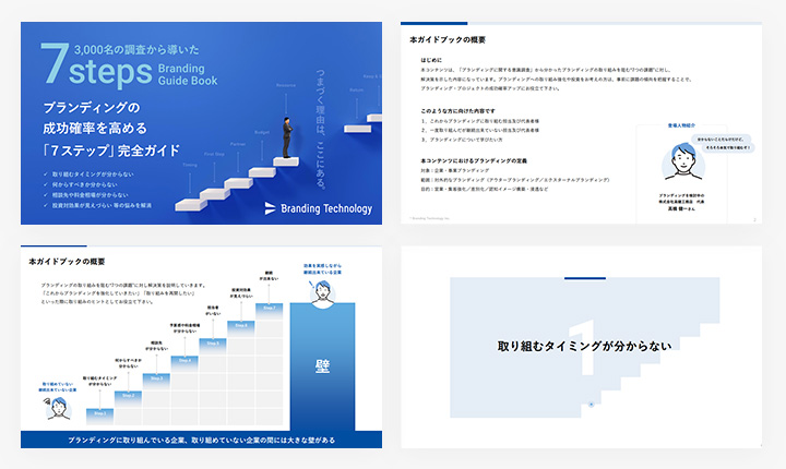 ホワイトペーパーのサンプル:ブランディングの成功確率を高める「7ステップ」完全ガイド