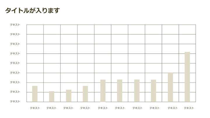 グラフ：棒パターン12