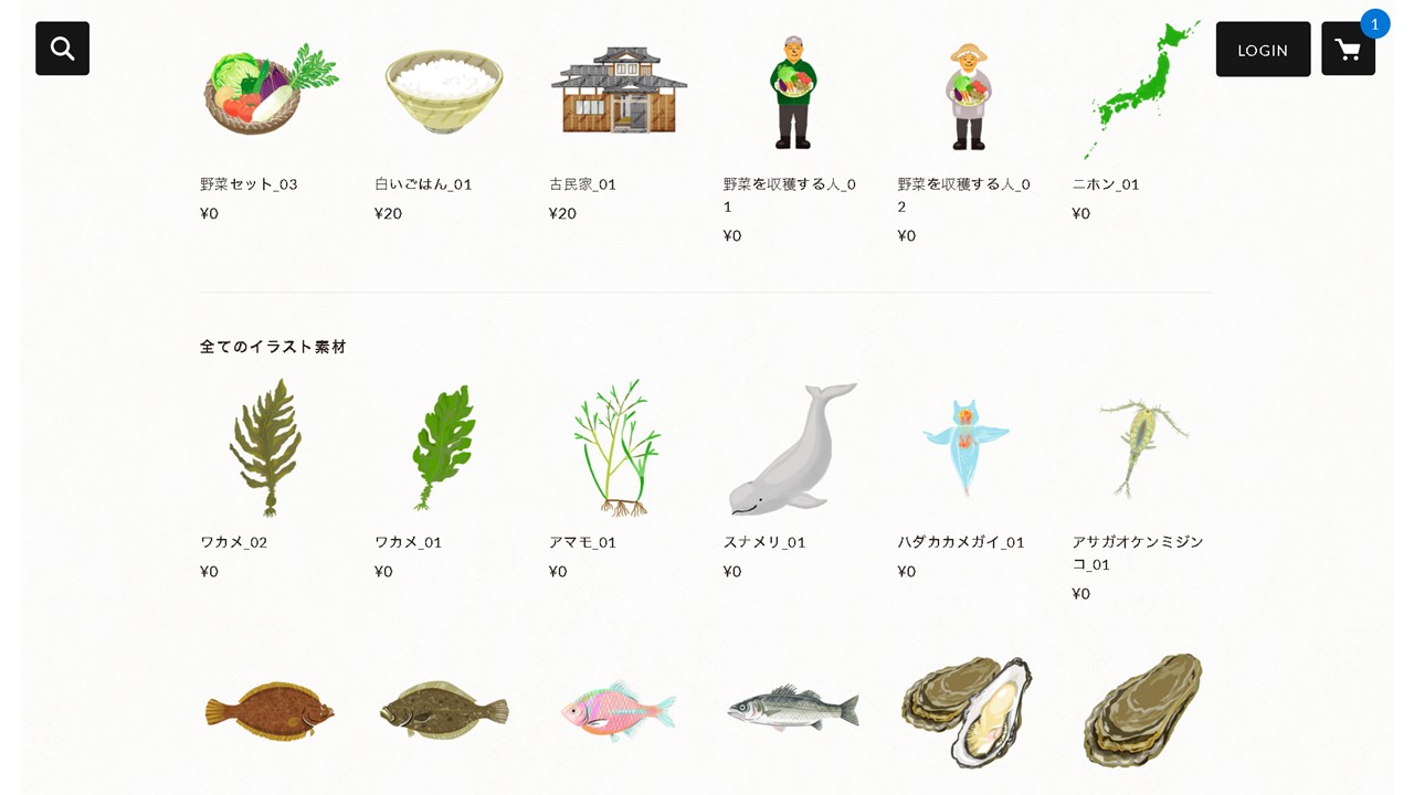 農業に関わる素材が豊富な「農民イラスト」