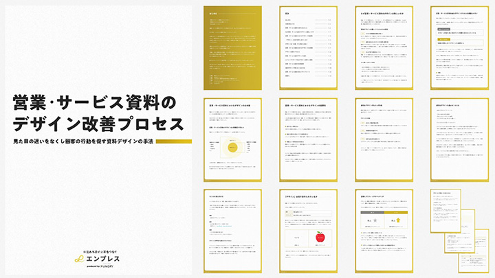 営業・サービス資料のデザイン改善プロセス