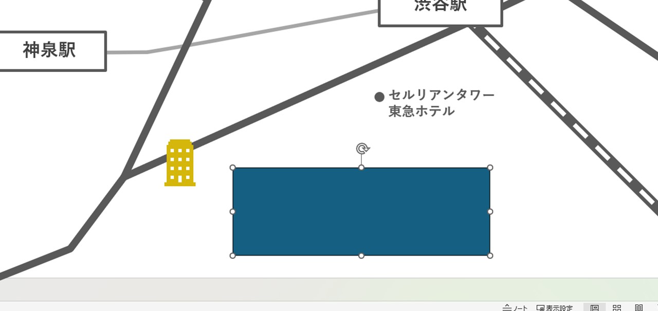 マウスドラッグで長方形を作成