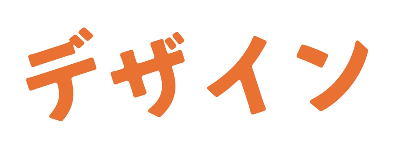 一文字ずつ傾ける