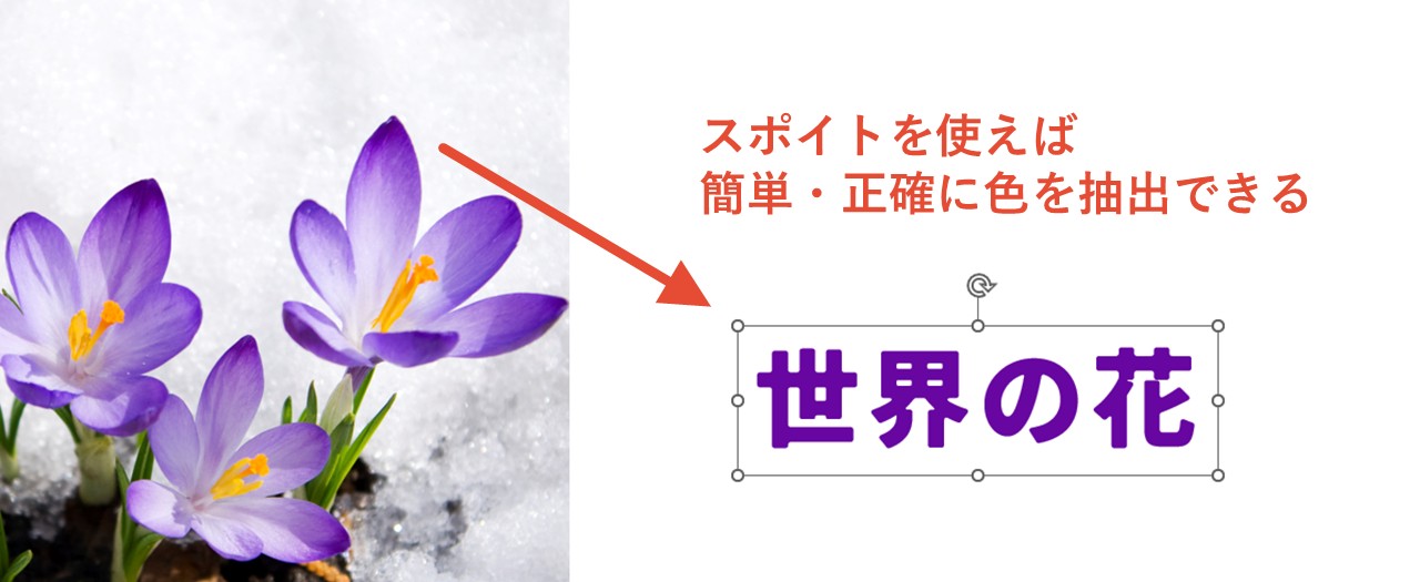 スポイト機能
