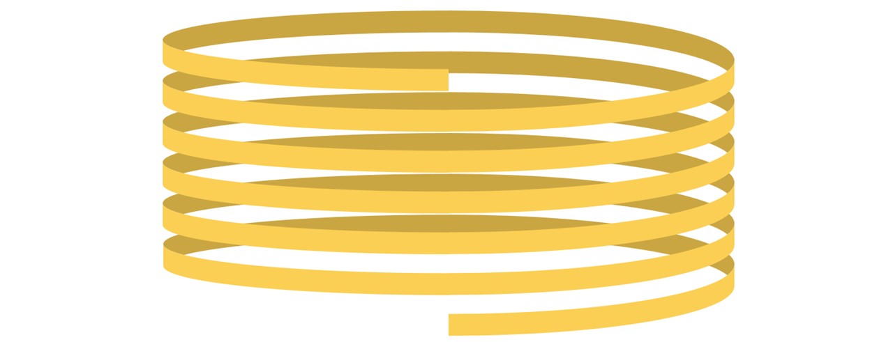 Ctrl+Dを必要な分だけ押して螺旋にしていく