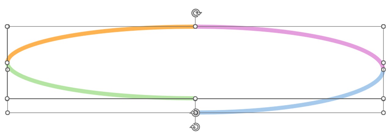 全体をマウスドラッグで囲み選択