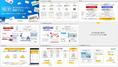 株式会社ファングリーの資料目次イメージ