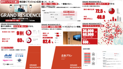 GRAND株式会社の資料目次イメージ